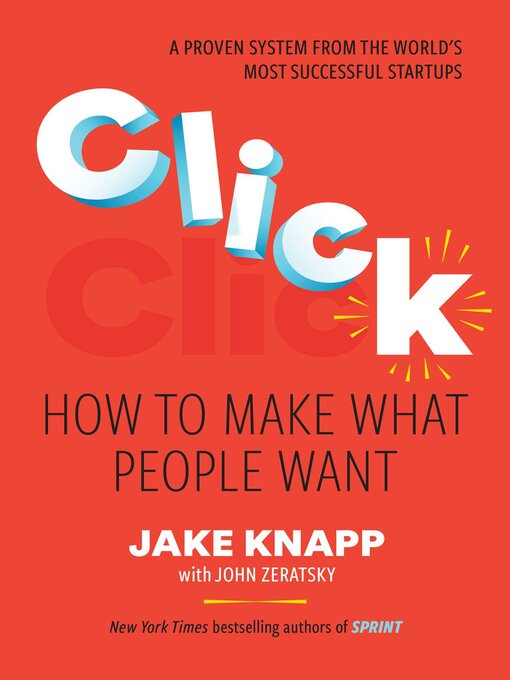 Title details for Click by Jake Knapp - Wait list